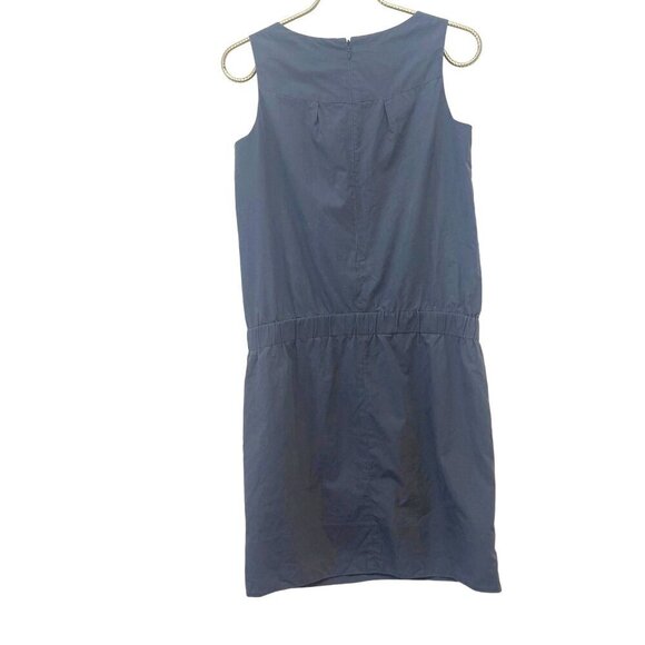 Vince Women's Mini Dress Drop Waist Size 0 Gray 8176 Casual Comfortable - Picture 1 of 5